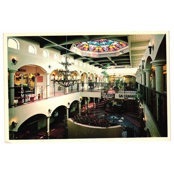 Vintage Postcard Los Portales Marketplace Carefree Arizona Mall Spanish Themed - Picture 1 of 2